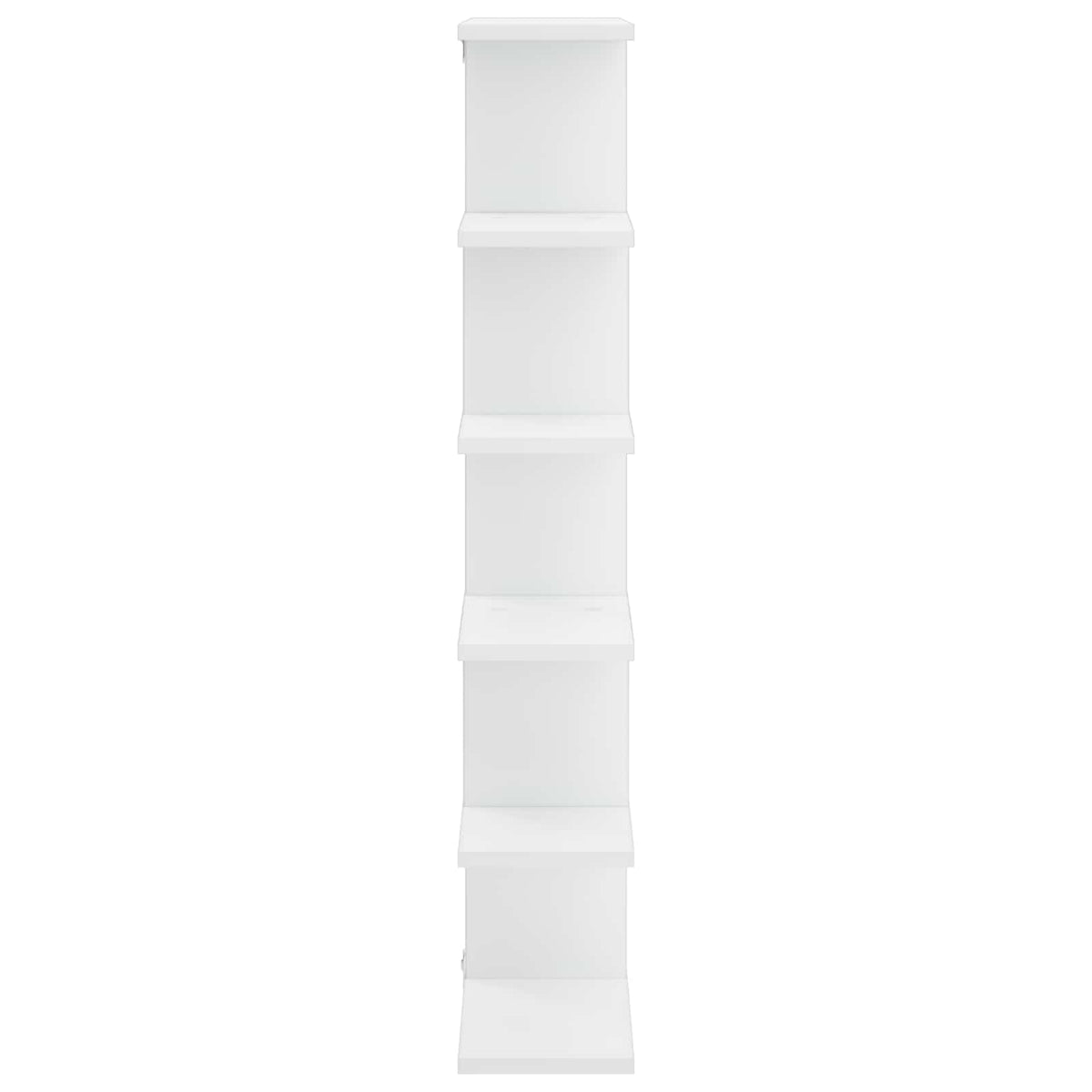 Sieninė lentyna Balta 70 x 17 x 101 cm Apdirbta mediena