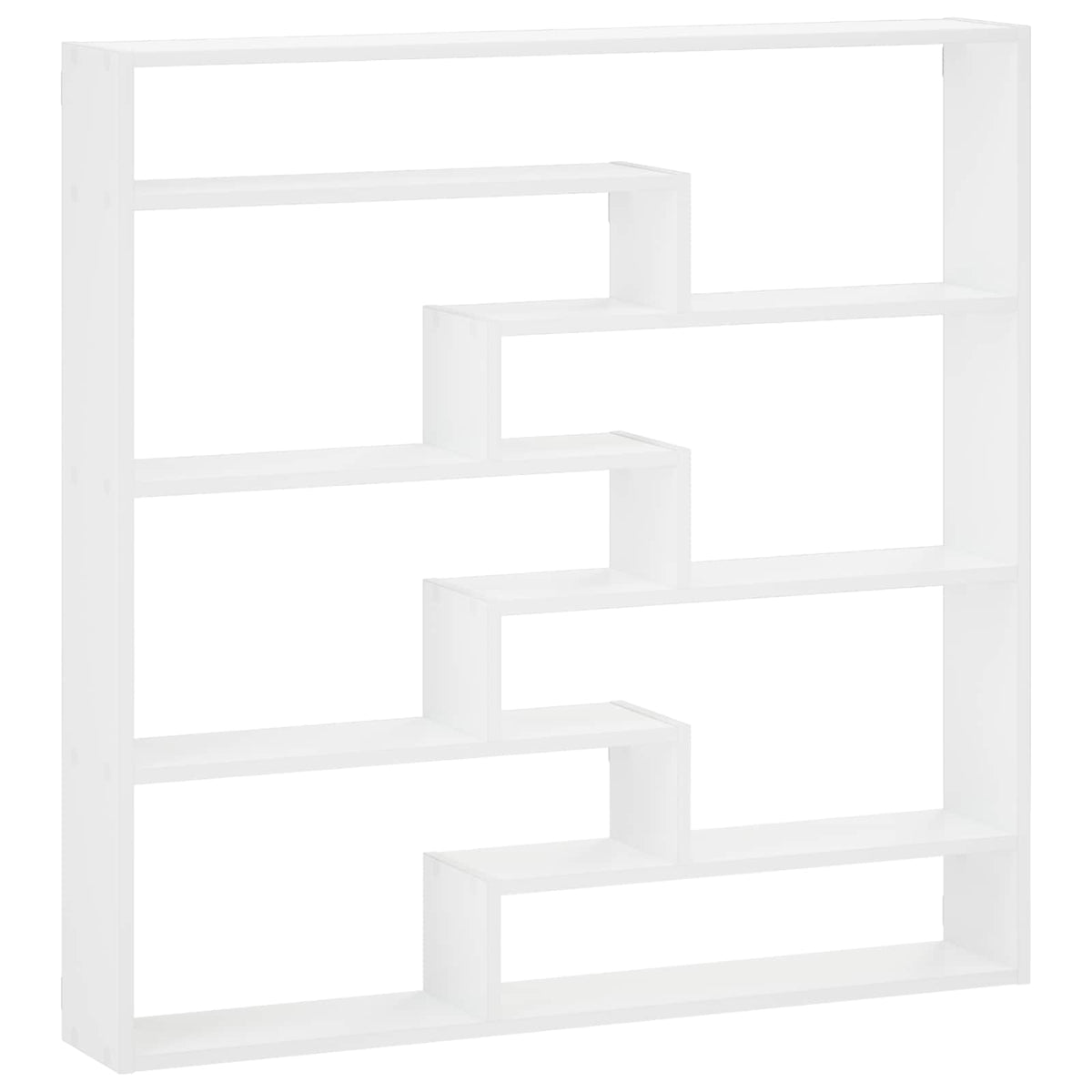 Sieninė lentyna Balta 103 x 17 x 102 cm Apdirbta mediena