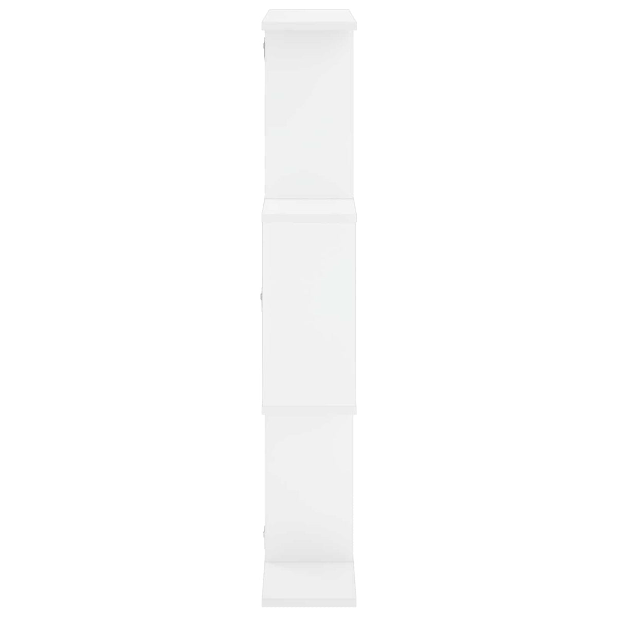 Sieninė lentyna Balta 72 x 17 x 105 cm Apdirbta mediena