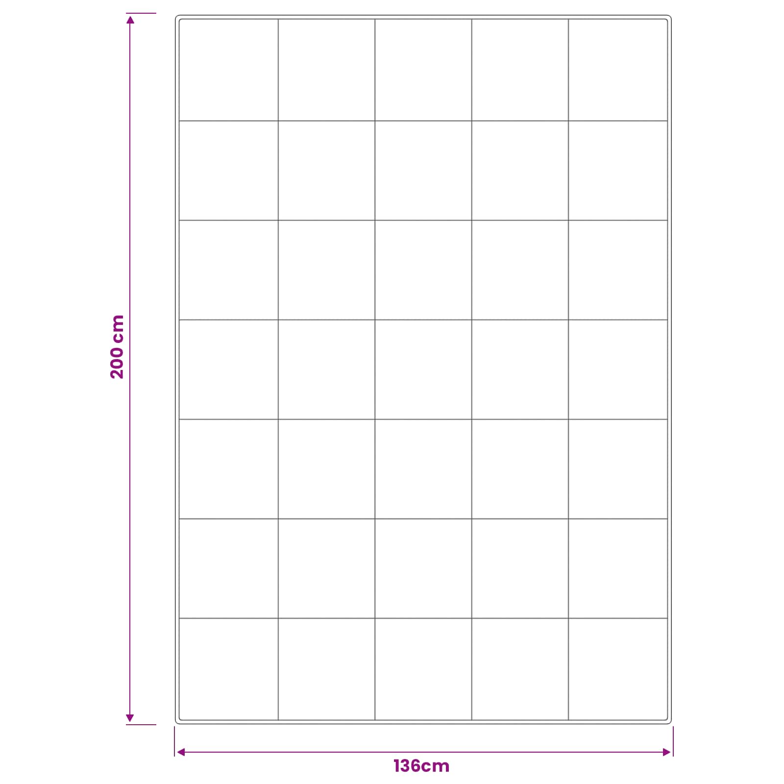 90% žąsies pūkų antklodės komplektas FULDA 2 pcs 137 x 200 cm