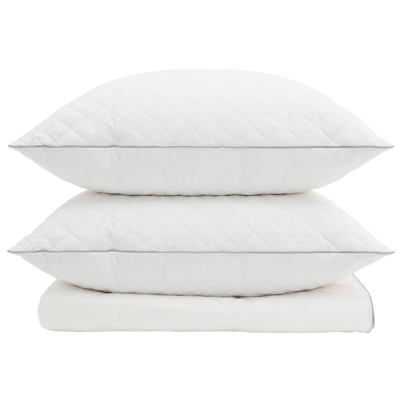 90% žąsies pūkų antklodės komplektas FULDA 3 pcs 135 x 220 cm