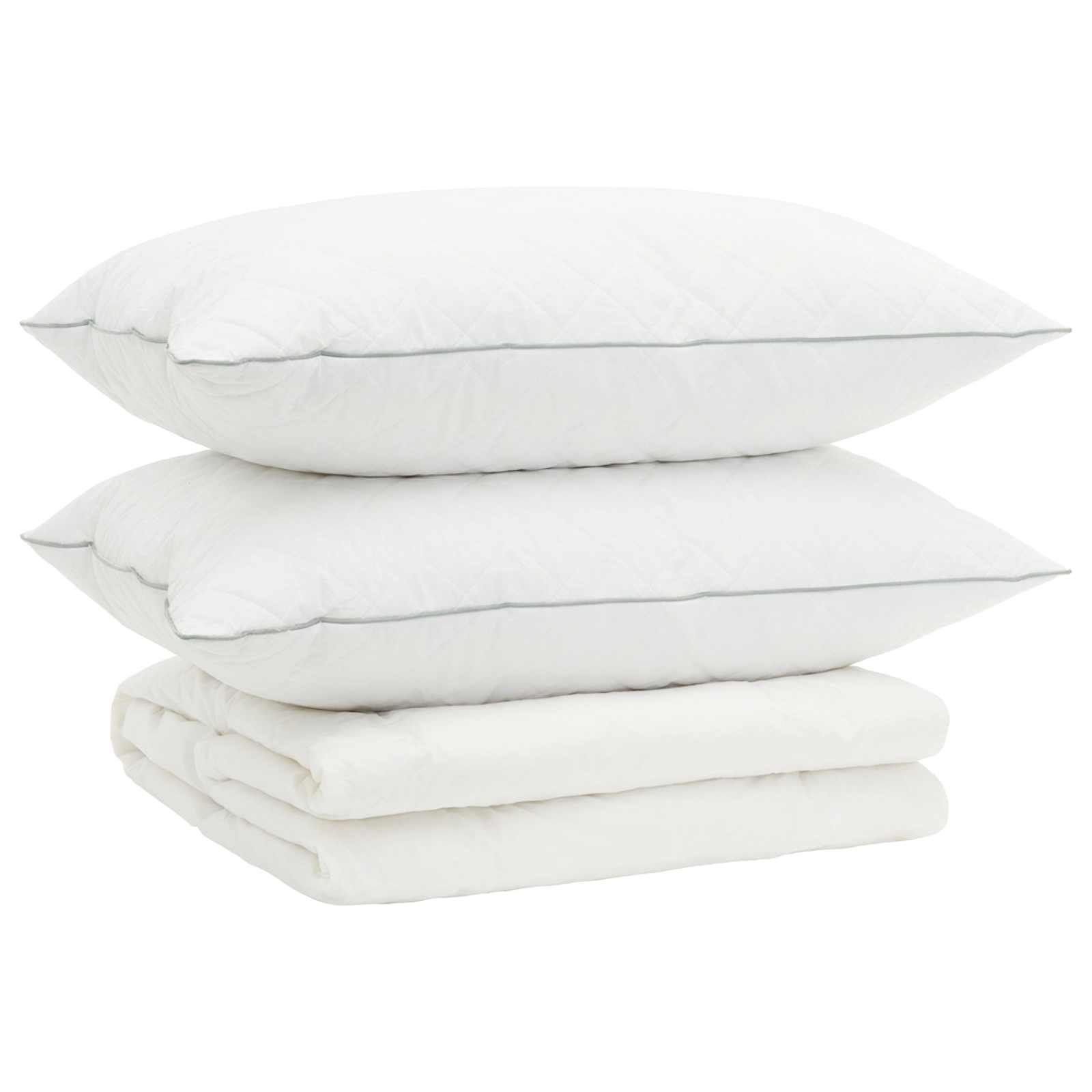 90% žąsies pūkų antklodės komplektas FULDA 3 pcs 140 x 220 cm
