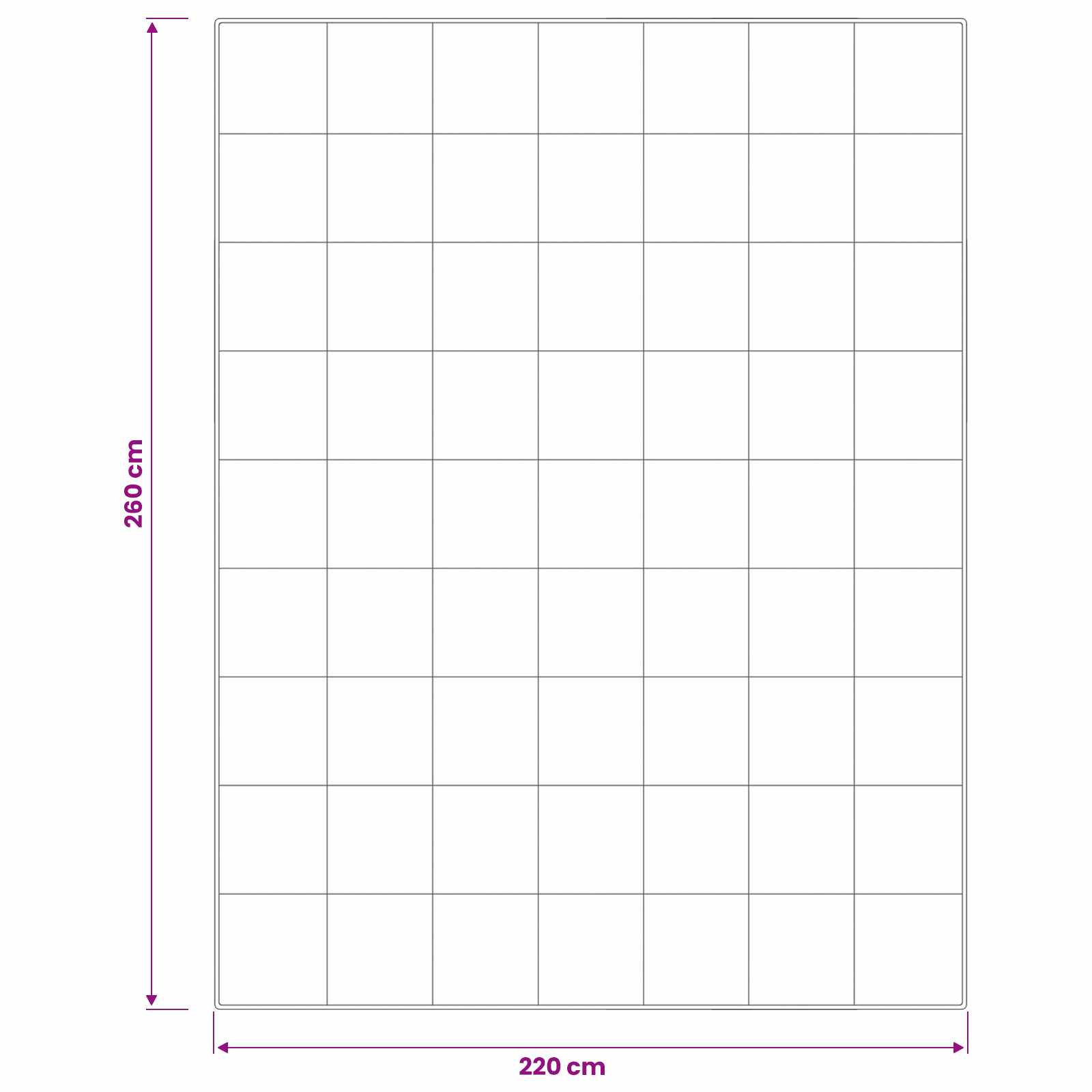90% žąsies pūkų antklodės komplektas FULDA 3 pcs 220 x 260 cm