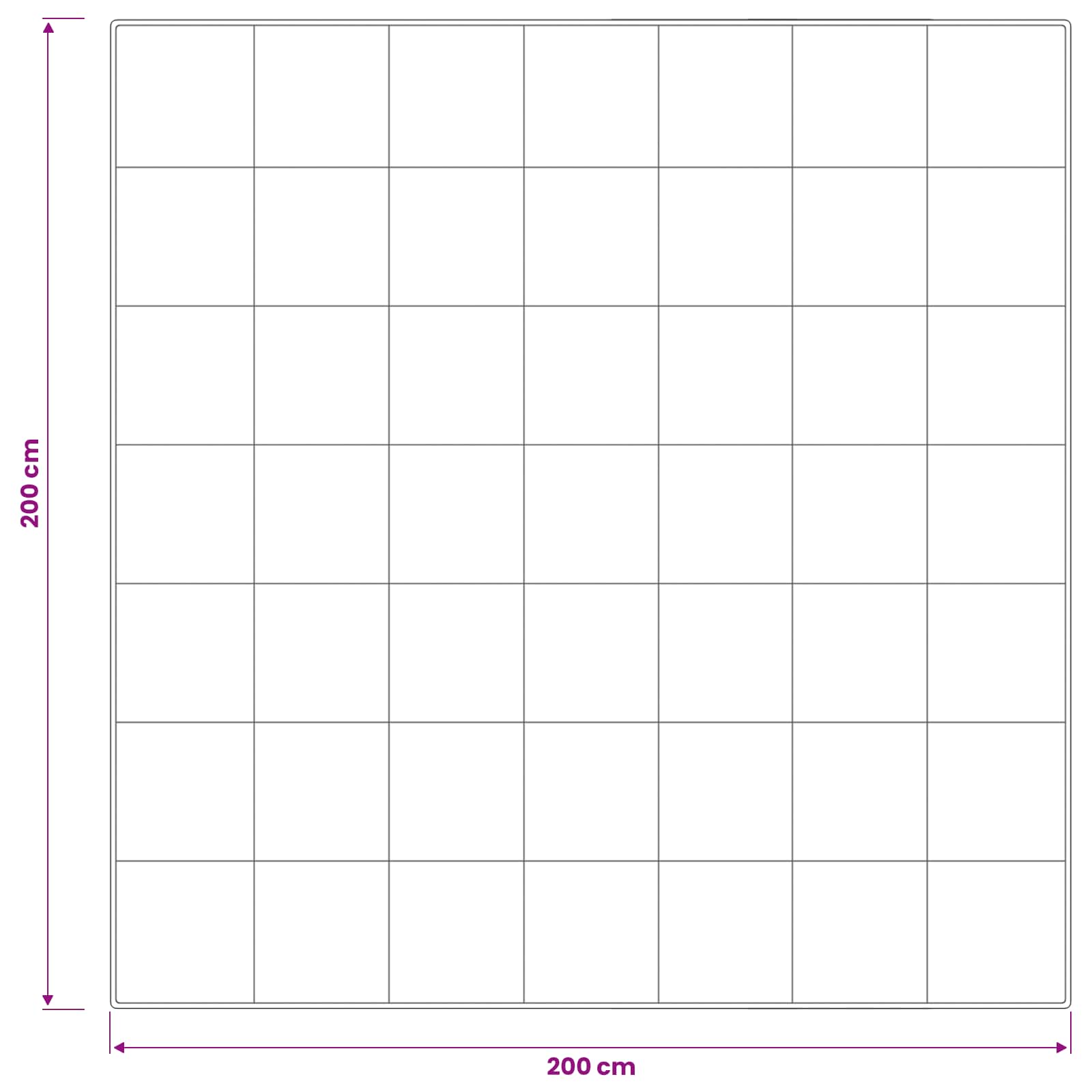 90% žąsies pūkų antklodės komplektas FULDA 3 pcs 200 x 200 cm