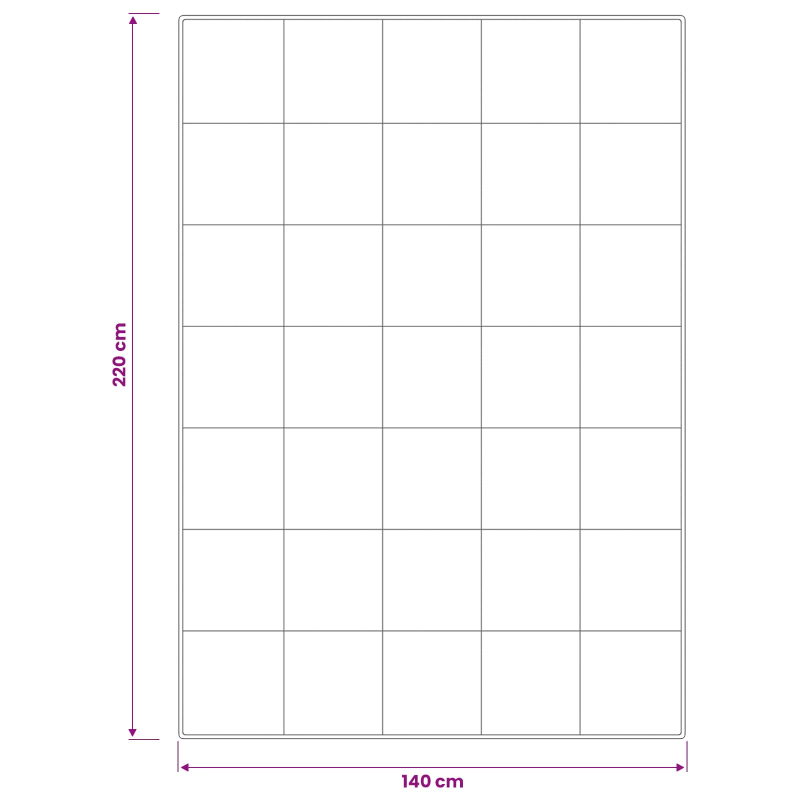 90% žąsies pūkų antklodės komplektas FULDA 3 pcs 140 x 220 cm