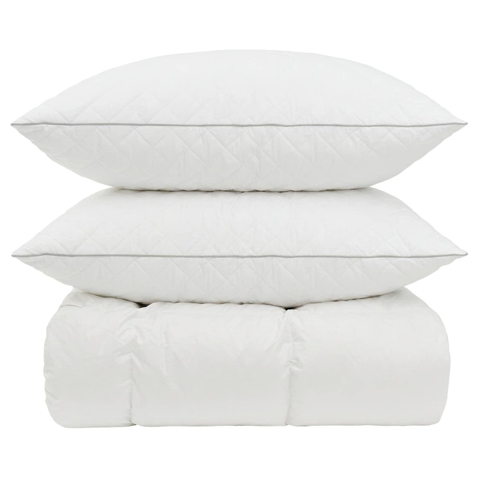 90% žąsies pūkų antklodės komplektas FULDA 3 pcs 220 x 240 cm
