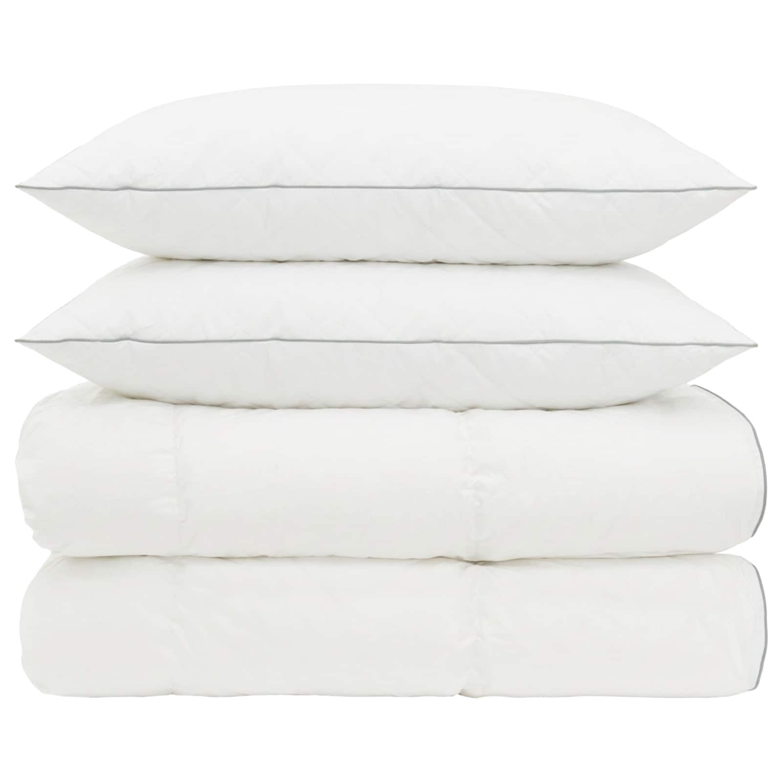 90% žąsies pūkų antklodės komplektas FULDA 3 pcs 140 x 220 cm