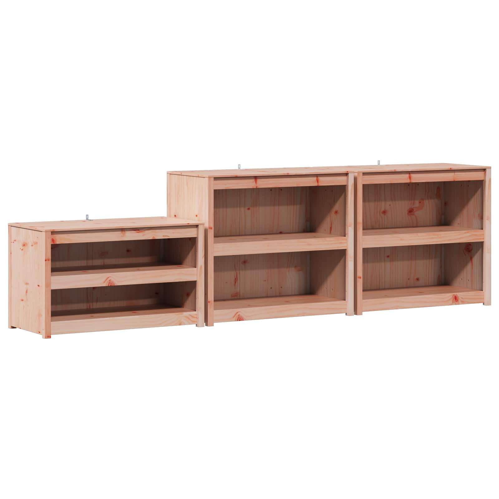 Lauko virtuvės spintelė MEPPEL 3 vnt. Balta