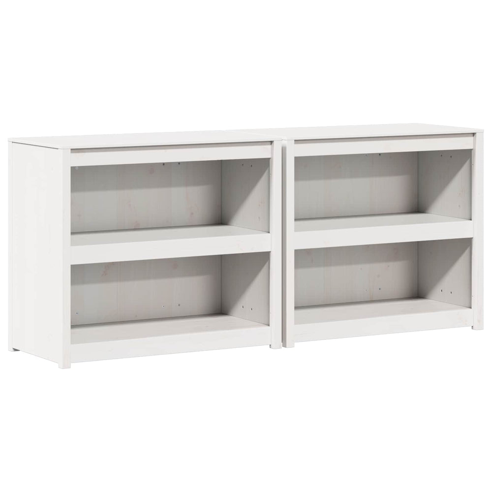 Lauko virtuvės spintelė MEPPEL 2 pcs Balta 212 x 55 x 92 cm