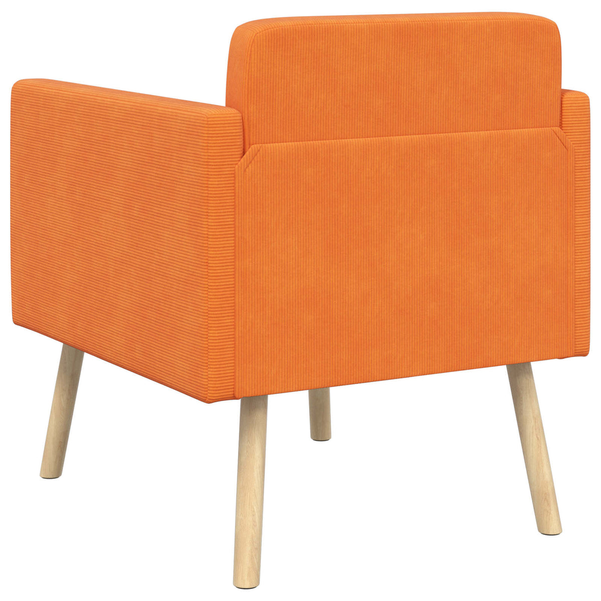 Akcentinis krėslas Oranžinė Velvetinis audinys