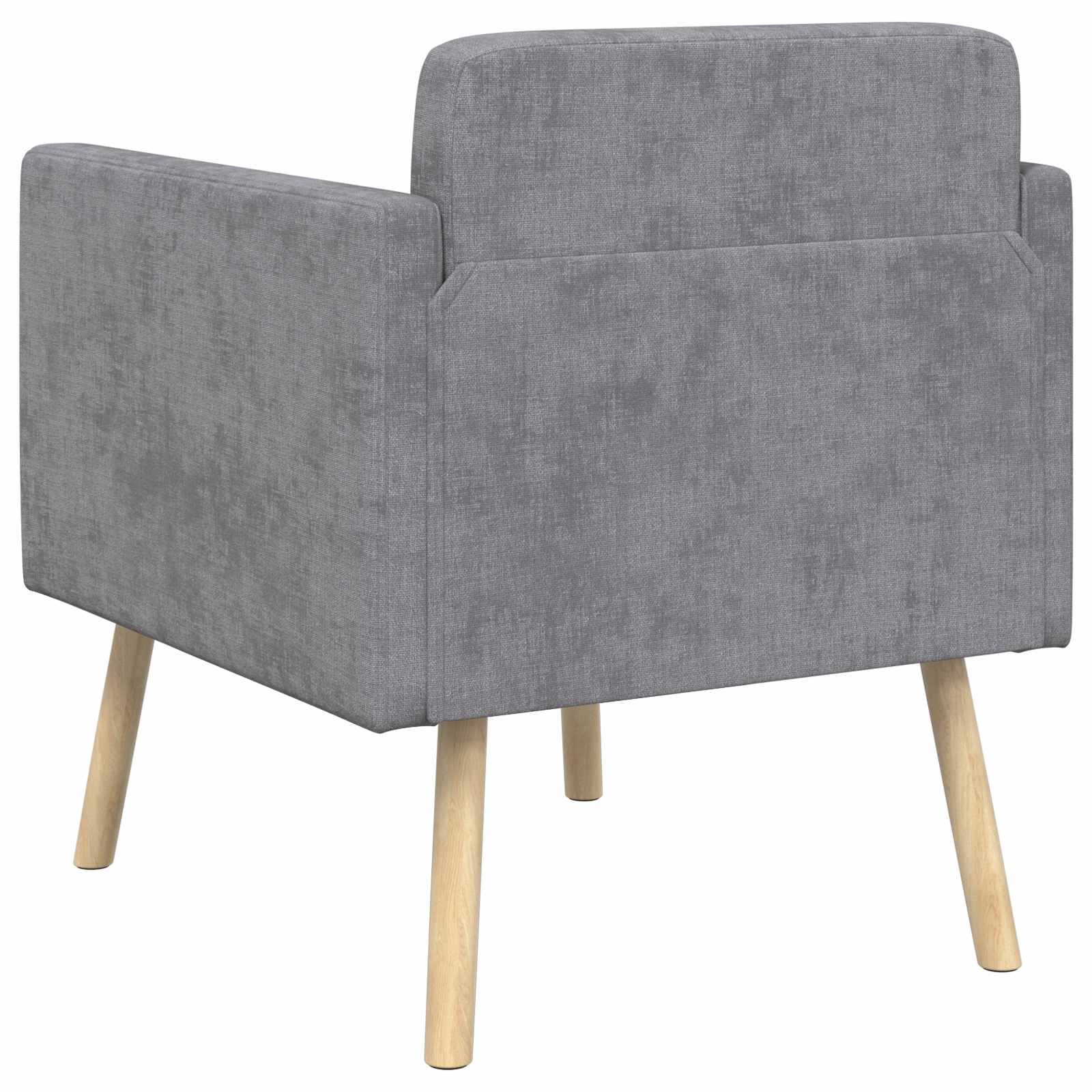 Akcentinė kėdė Šviesiai pilka Šenilinis audinys