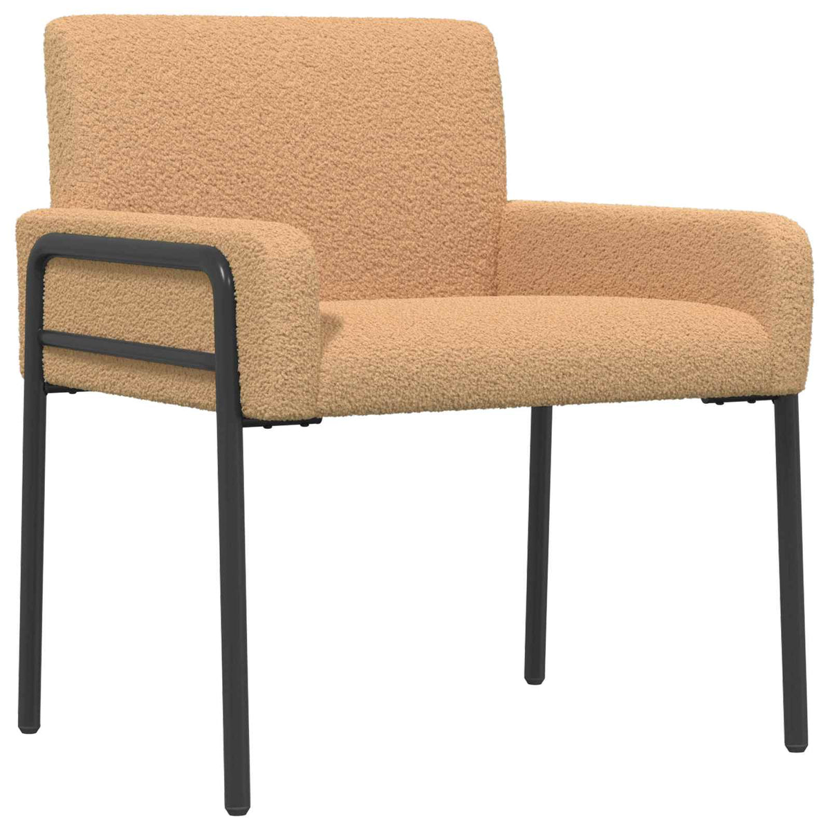 Akcentinė kėdė Smėlio Bouclé