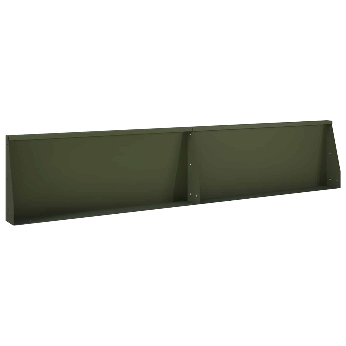 Sienelė 2 vnt. 100 x 12 x 30 cm Plienas Alyvuogių žalia