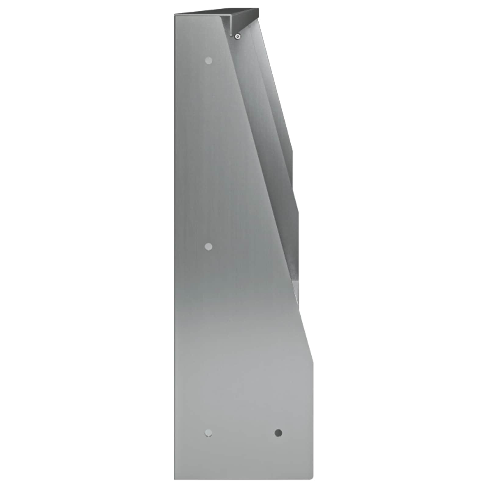 Sienelė 2 vnt. 100 x 12 x 30 cm Galvanizuotas plienas Sidabrinė