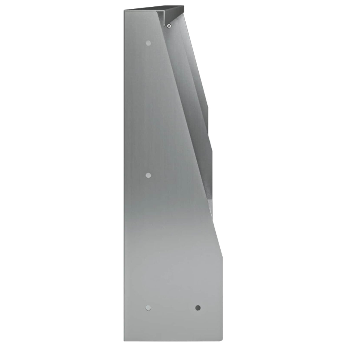 Sienelė 2 vnt. 100 x 12 x 30 cm Galvanizuotas plienas Sidabrinė