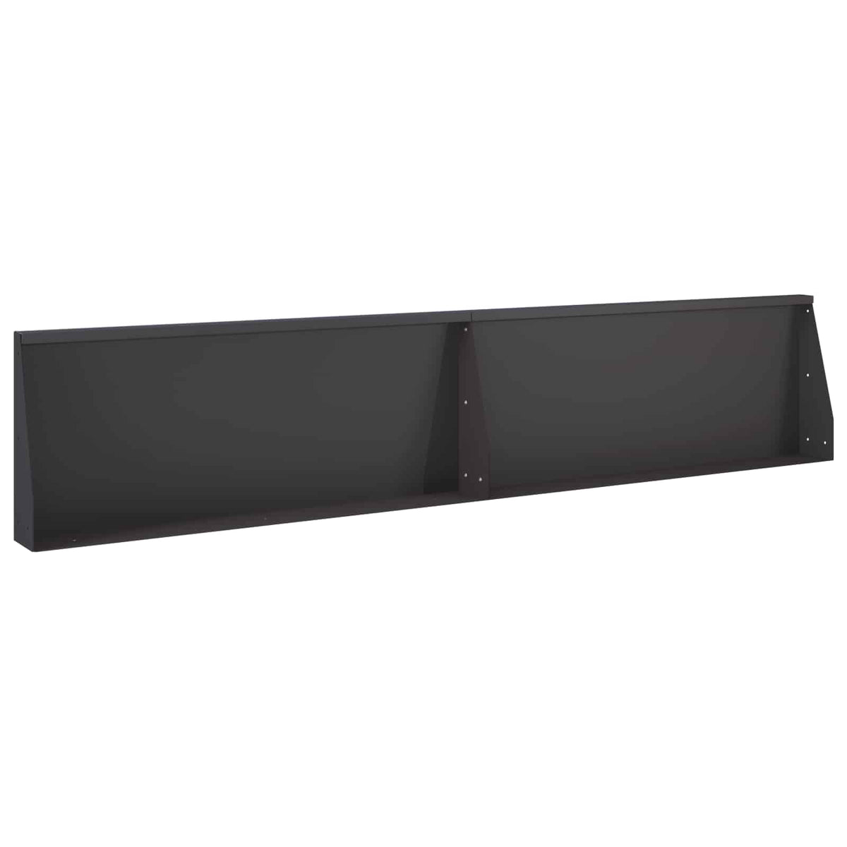 Sienelė 2 vnt. 100 x 12 x 50 cm Plienas Juoda
