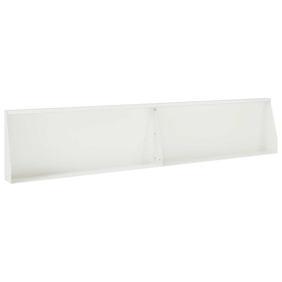 Sienelė 2 vnt. 100 x 12 x 50 cm Plienas Balta
