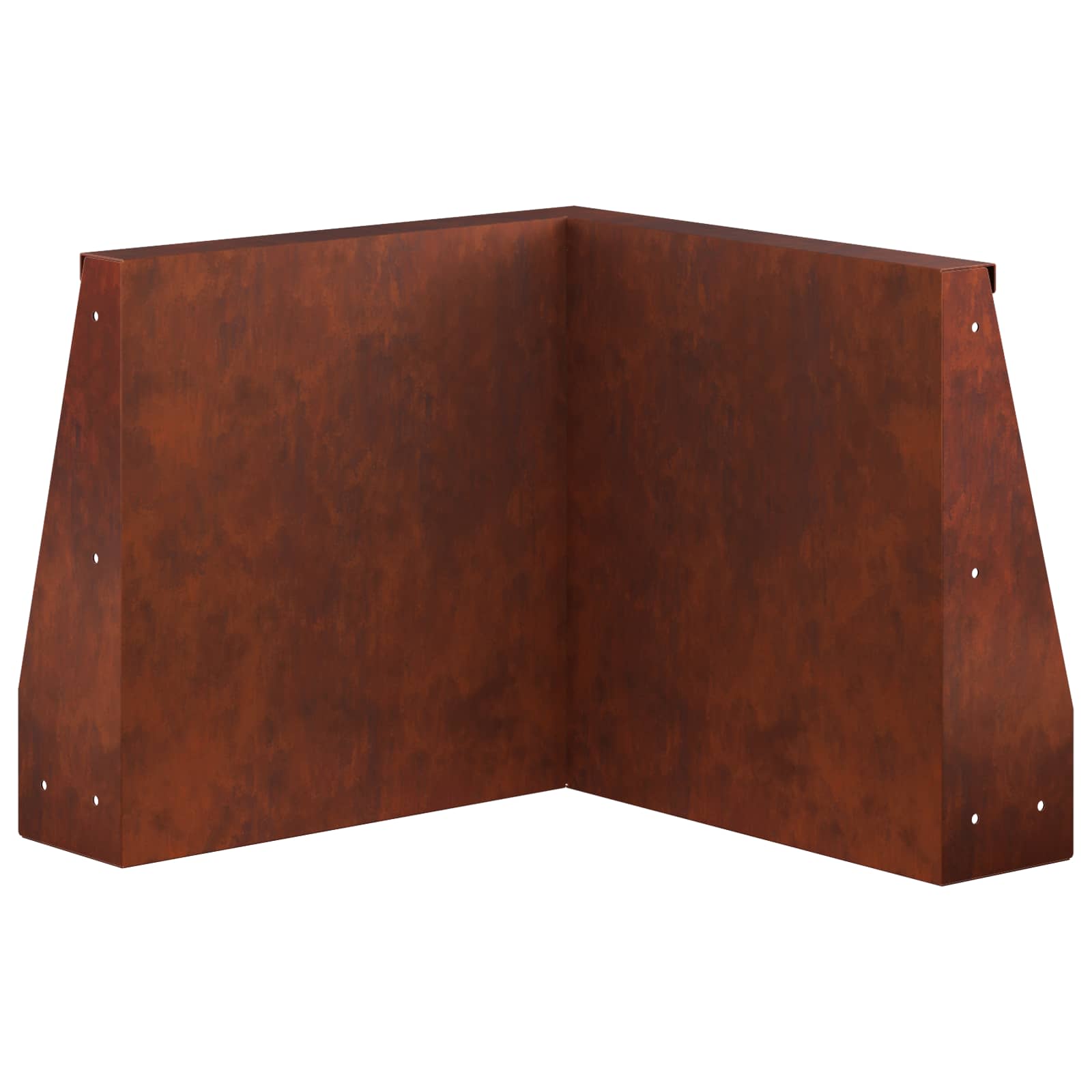 Sienelė 50 x 50 x 30 cm Atmosferos poveikiui atsparus plienas