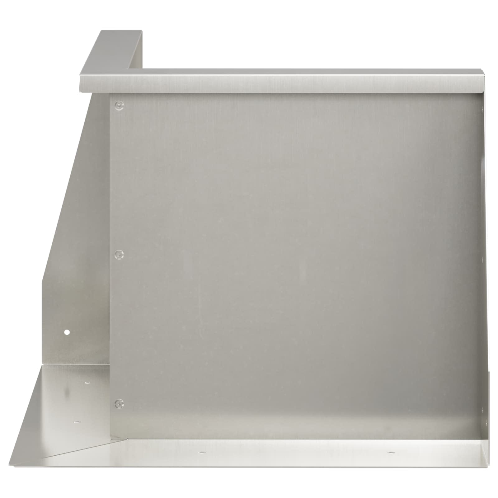 Sienelė 50 x 50 x 40 cm Nerūdijantis plienas Sidabrinė