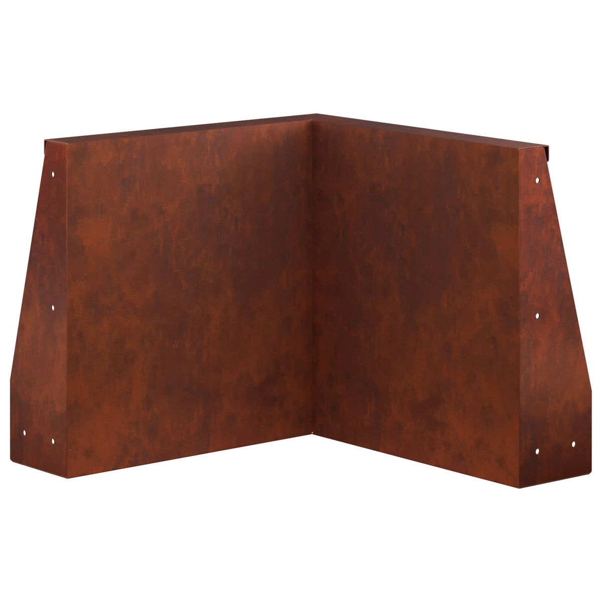 Sienelė 50 x 50 x 40 cm Atmosferos poveikiui atsparus plienas