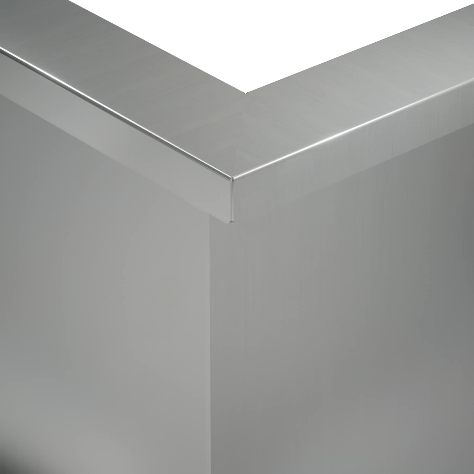 Sienelė 2 vnt. 50 x 50 x 50 cm Galvanizuotas plienas Sidabrinė