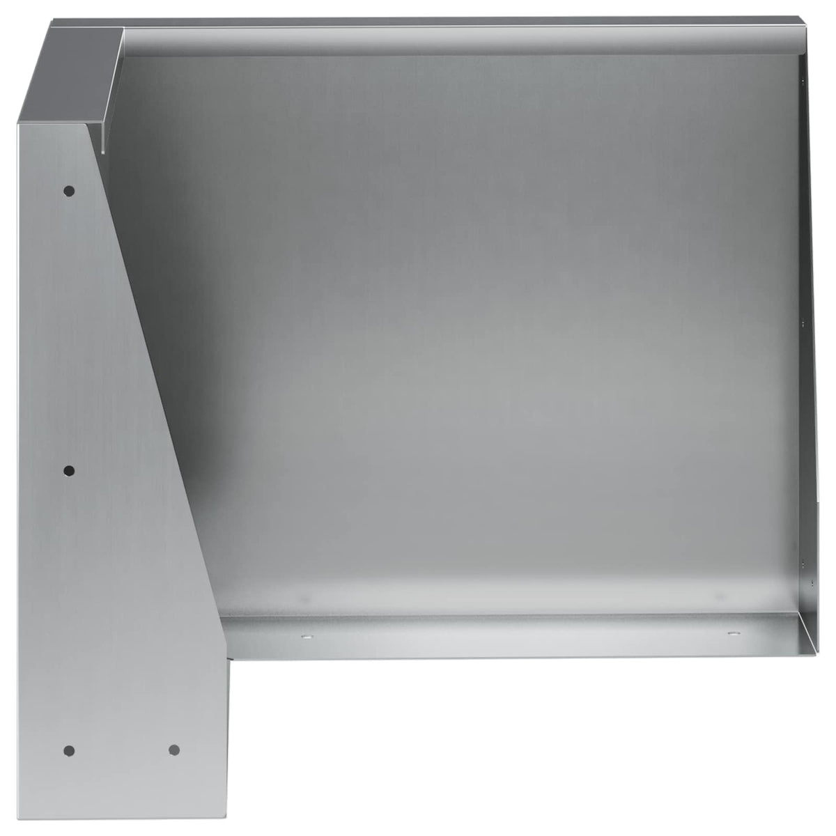Sienelė 50 x 50 x 40 cm Galvanizuotas plienas Sidabrinė