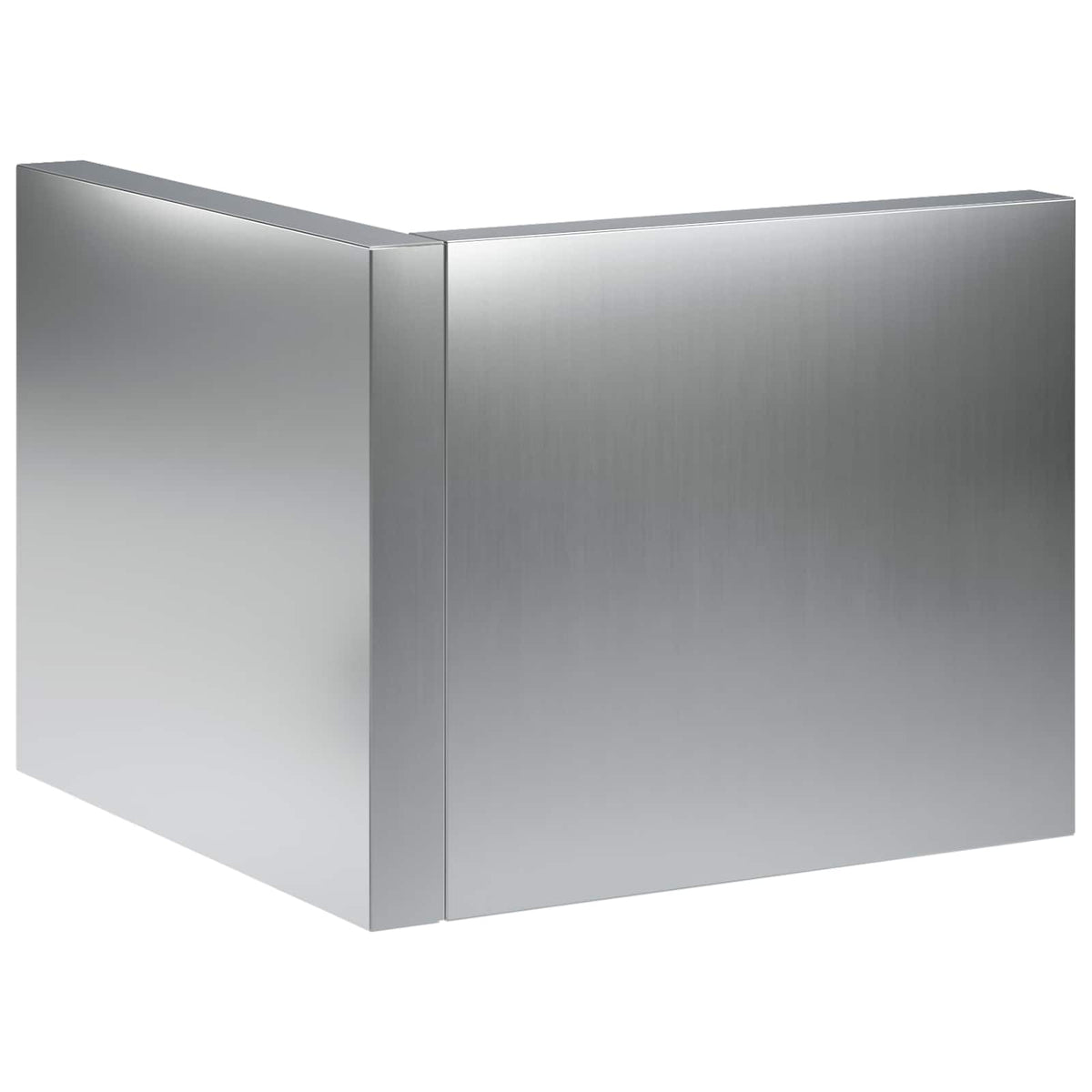 Sienelė 2 vnt. 50 x 50 x 50 cm Galvanizuotas plienas Sidabrinė