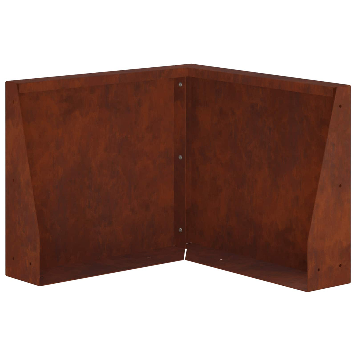 Sienelė 50 x 50 x 50 cm Atmosferos poveikiui atsparus plienas