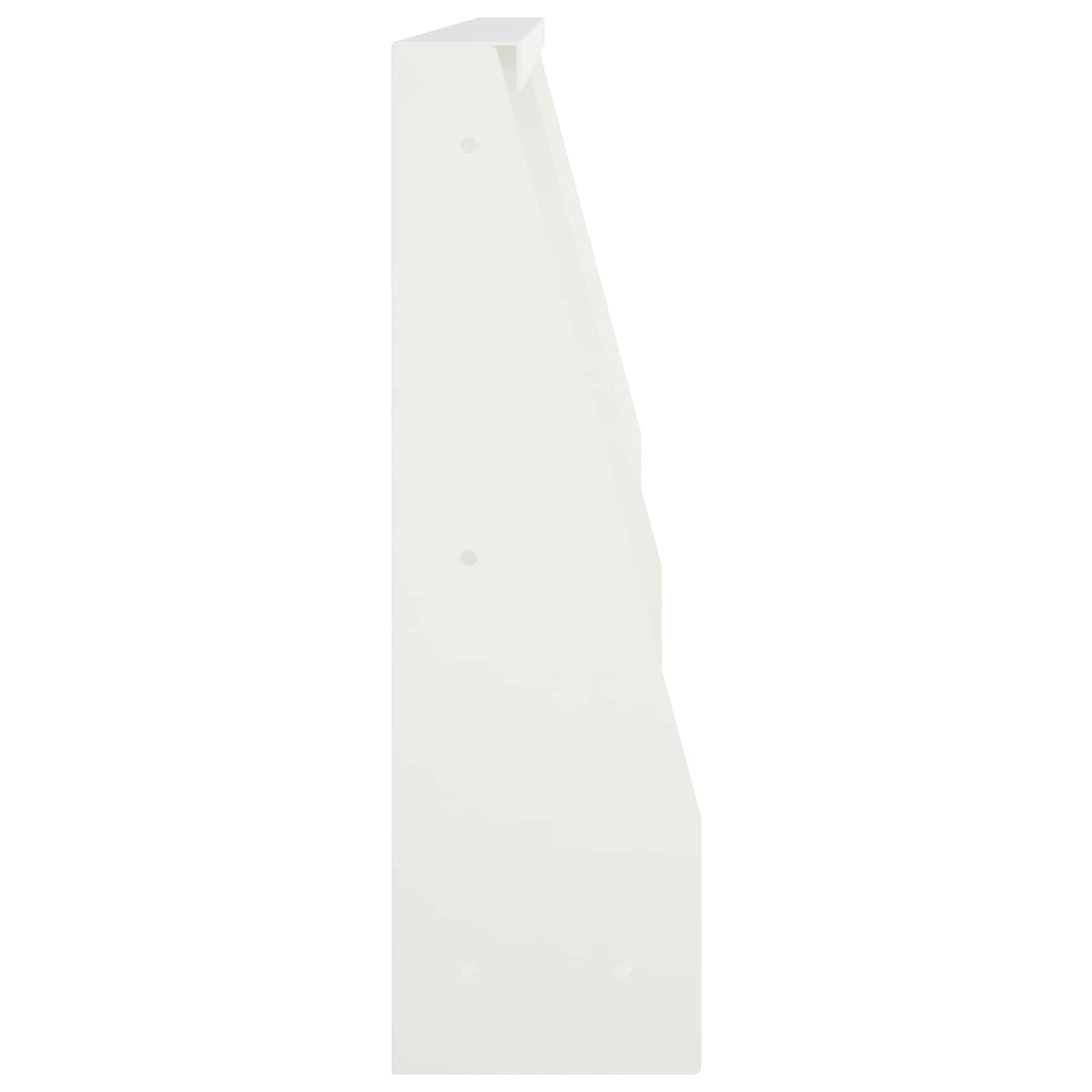 Sienelė 2 vnt. 40 x 12 x 40 cm Plienas Balta