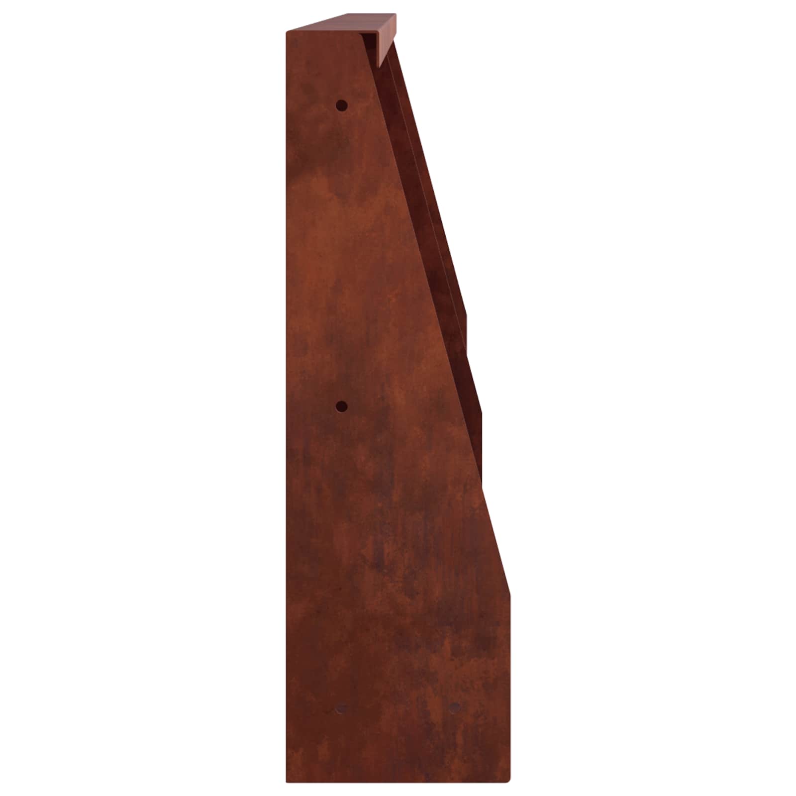 Sienelė 2 vnt. 40 x 12 x 40 cm Rūdijanti