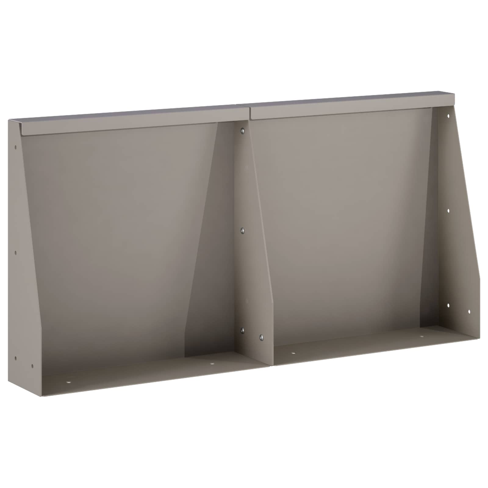 Sienelė 2 vnt. 40 x 12 x 50 cm Rūdijanti