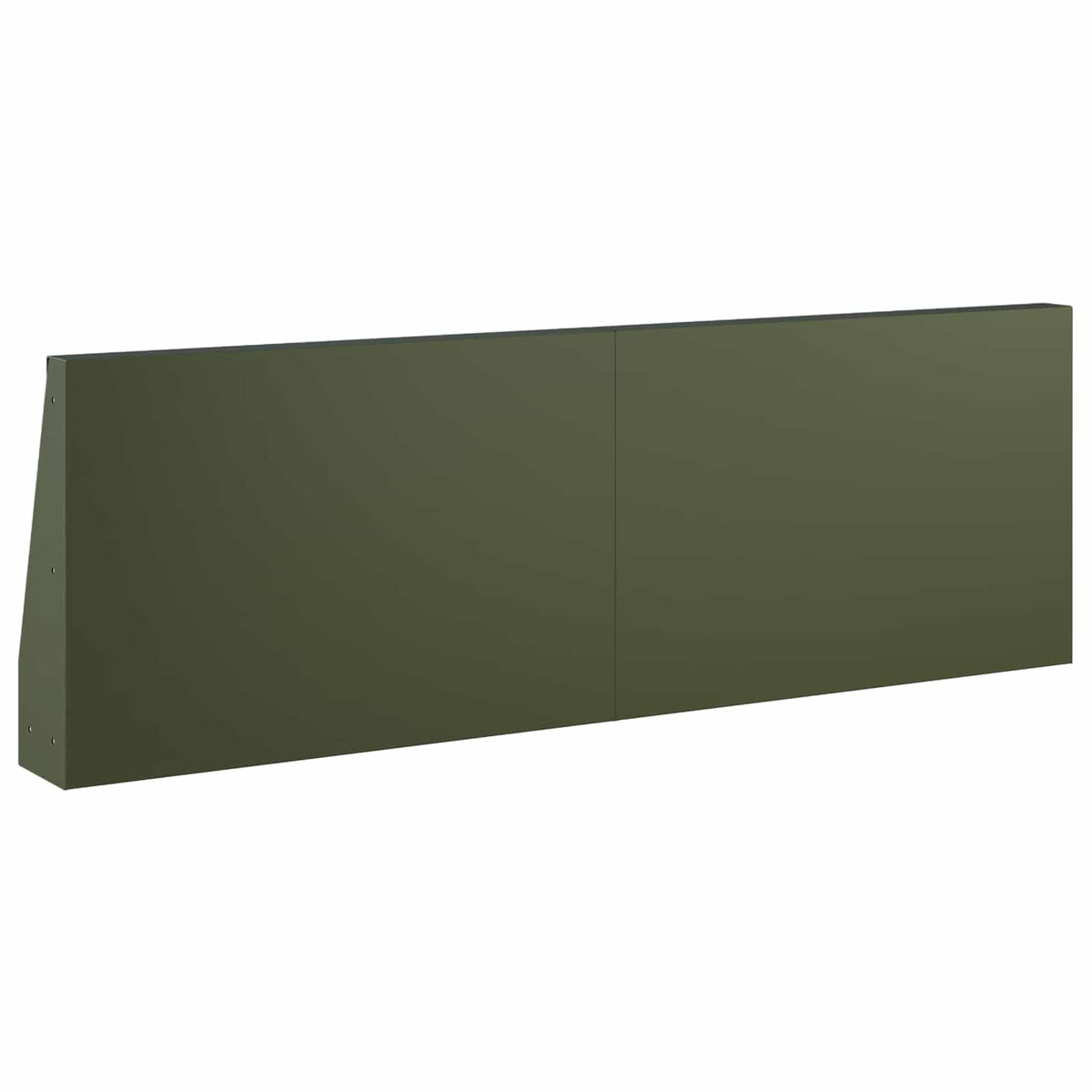 Sienelė 2 vnt. 60 x 12 x 30 cm Plienas Alyvuogių žalia
