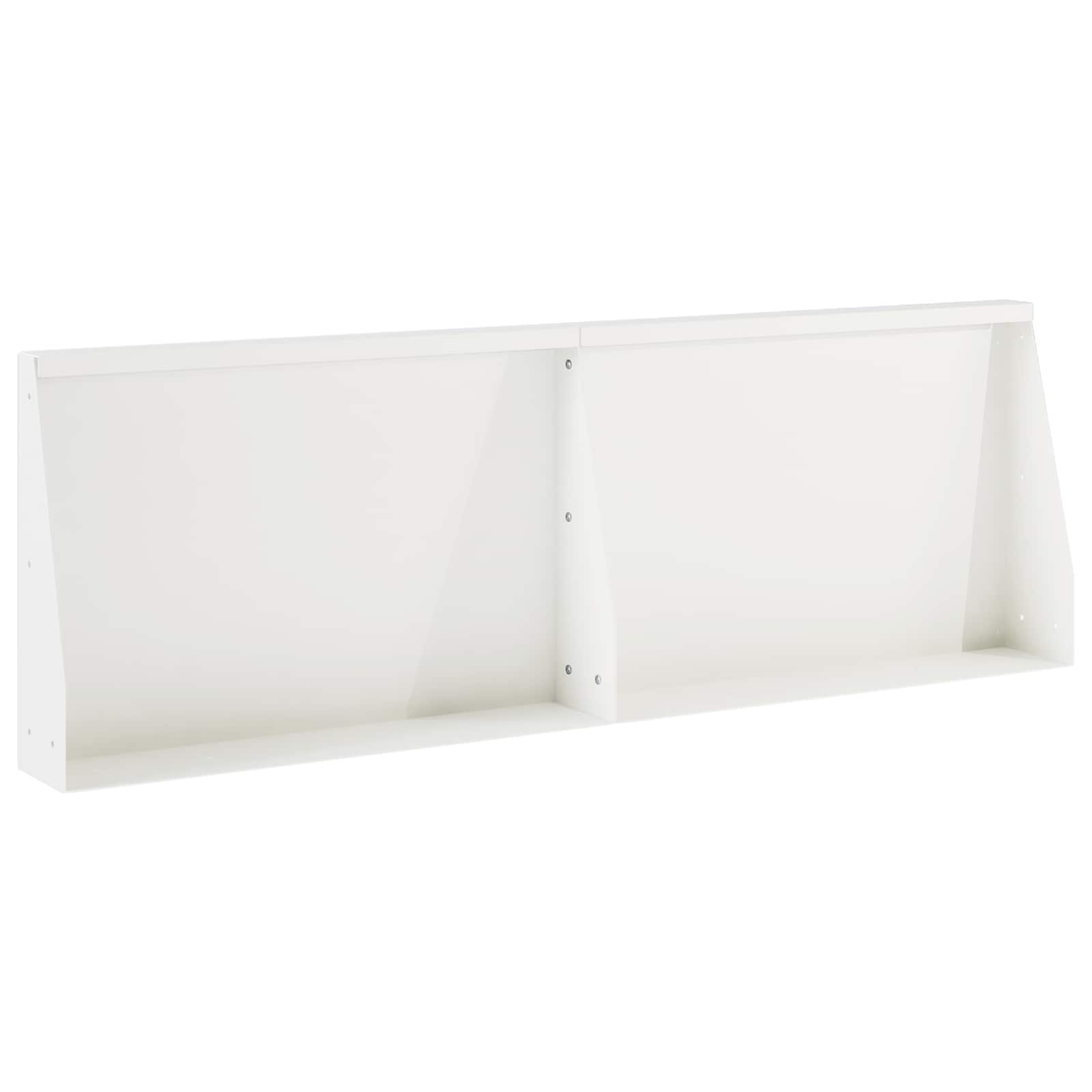 Sienelė 2 vnt. 60 x 12 x 50 cm Plienas Balta