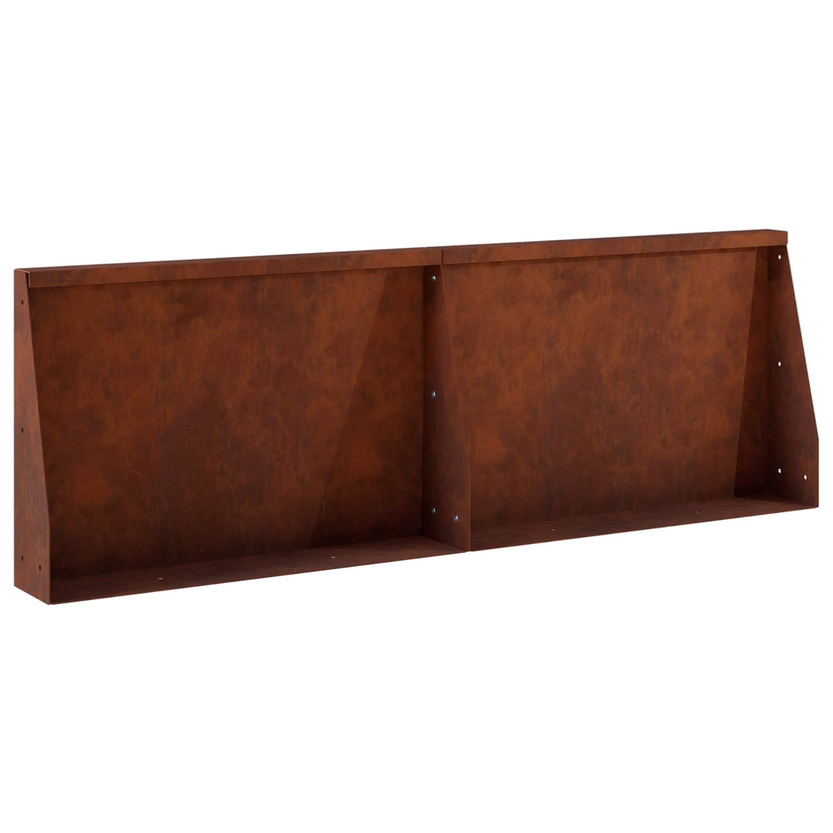 Sienelė 2 vnt. 60 x 12 x 50 cm Rūdijanti