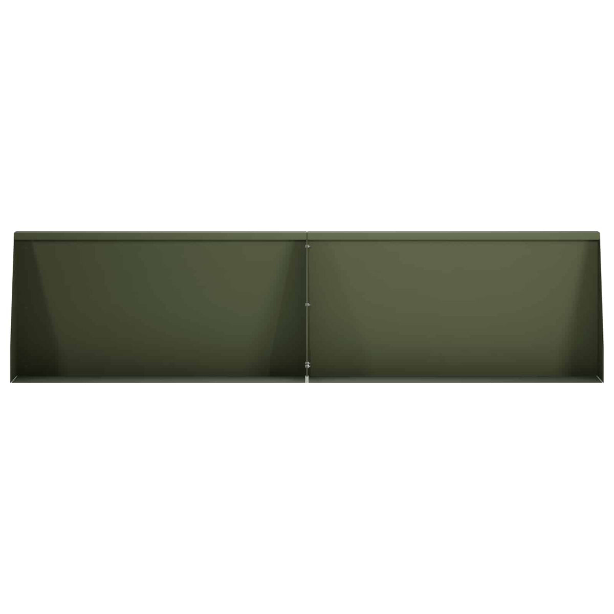 Sienelė 2 vnt. 80 x 12 x 30 cm Plienas Alyvuogių žalia
