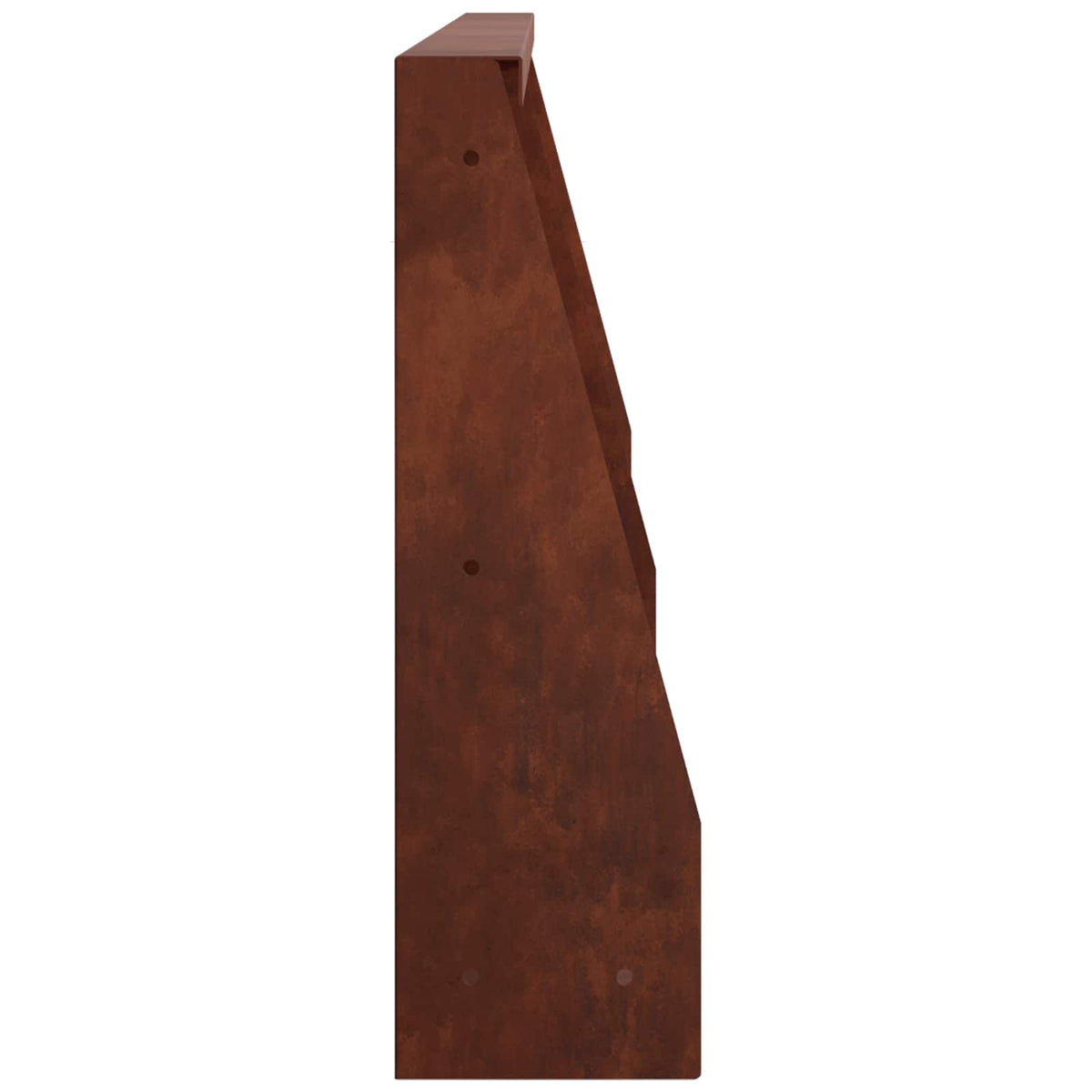Sienelė 2 vnt. 80 x 12 x 40 cm Rūdijanti