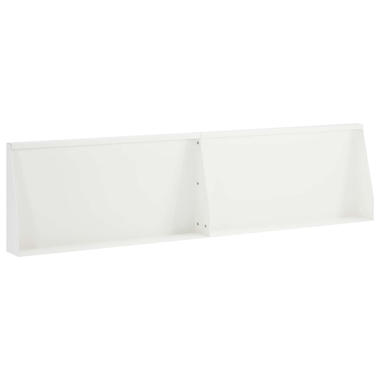 Sienelė 2 vnt. 80 x 12 x 50 cm Plienas Balta