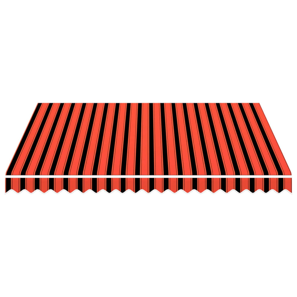 Markizės pakaitinis audinys Oranžinė ir ruda 300 x 250 cm