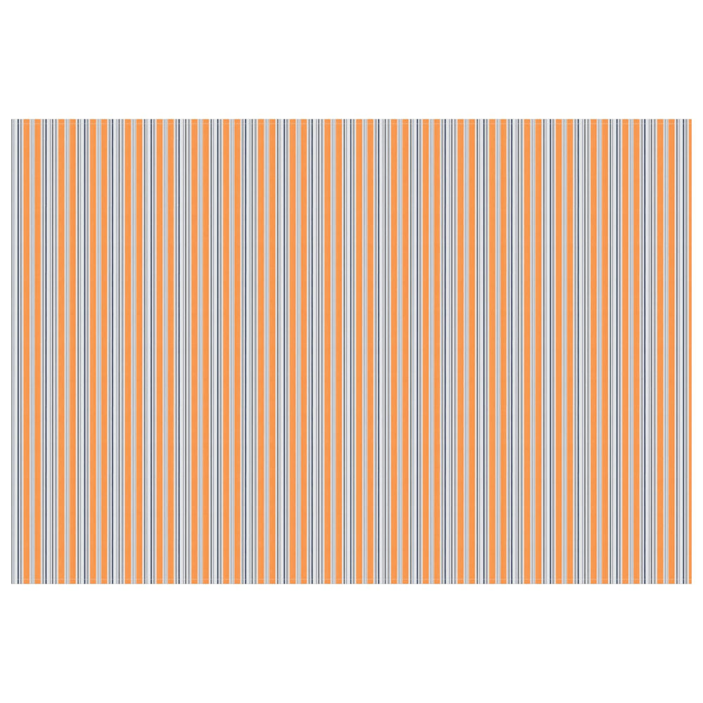Markizės pakaitinis audinys Mėlynas ir Oranžinis 400 × 300 cm