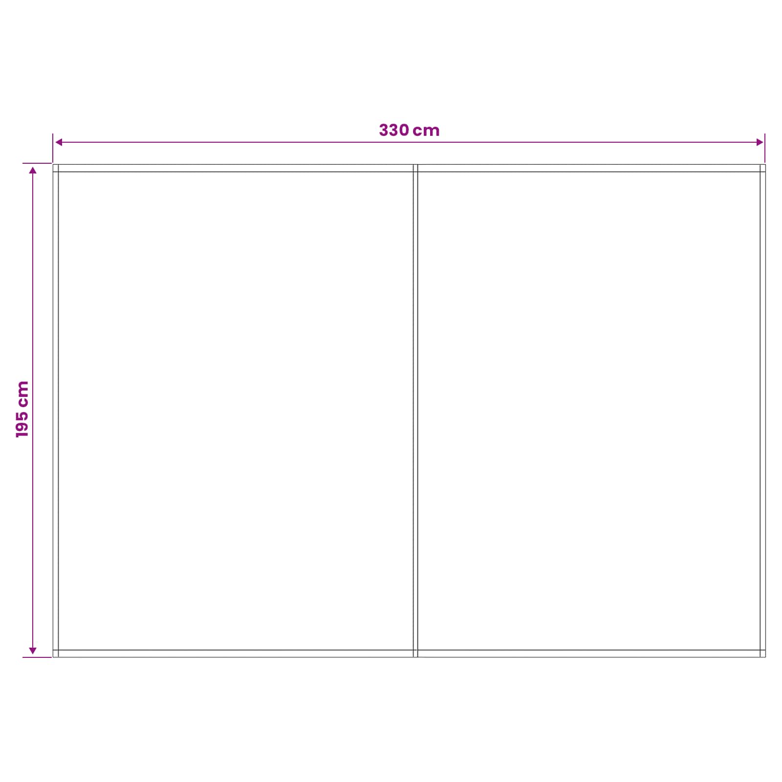 Markizės pakaitinis audinys Smėlio 350 x 200 cm Poliesteris