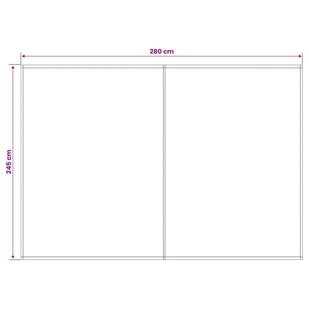 Markizės pakaitinis audinys Šviesiai pilka 300 x 250 cm