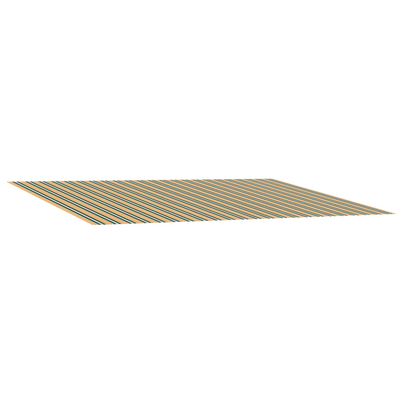 Markizės pakaitinis audinys Žalia ir geltona 300 x 250 cm