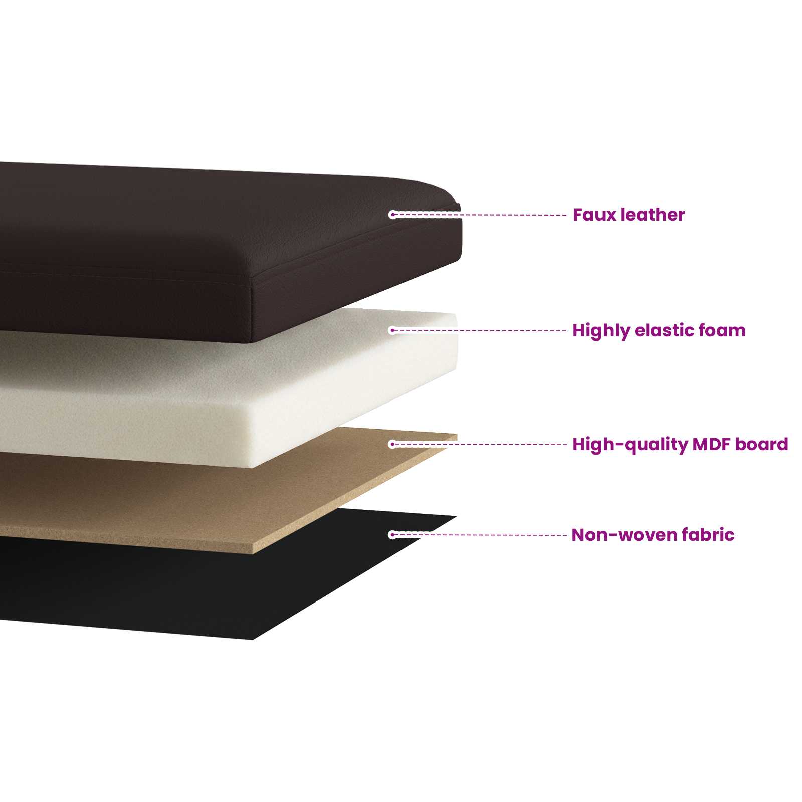 Sulankstomas saugojimo suolas Ruda 180 kg 80 L 77 x 38 x 38 cm