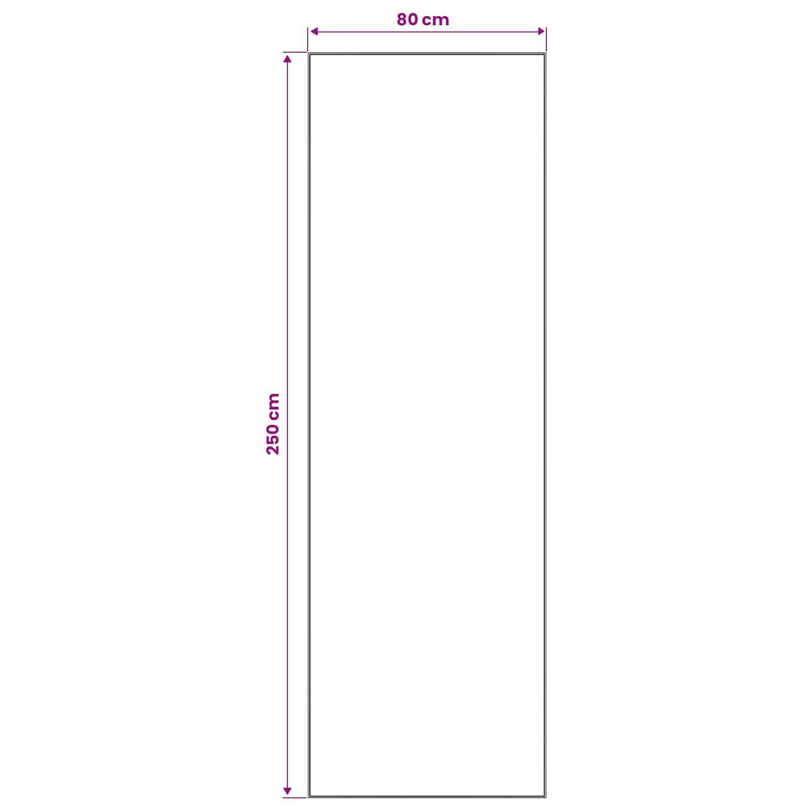 Kilimėlis ORIZ 1150 gsm Pilka ir balta