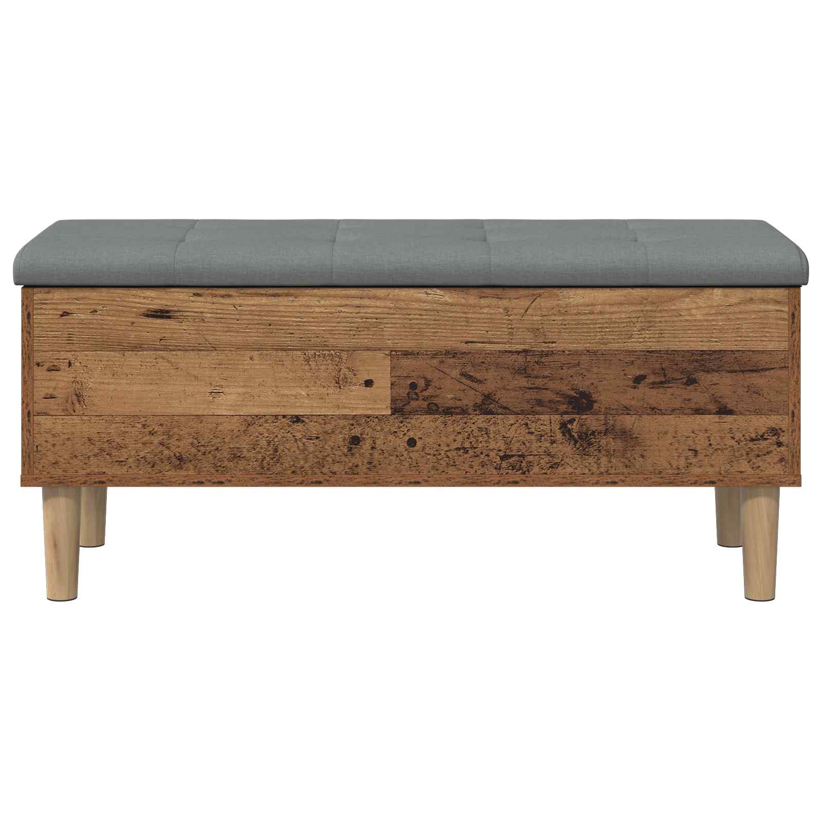 Saugojimo suolas su pagalve Ąžuolo mediena 102 x 42 x 46 cm