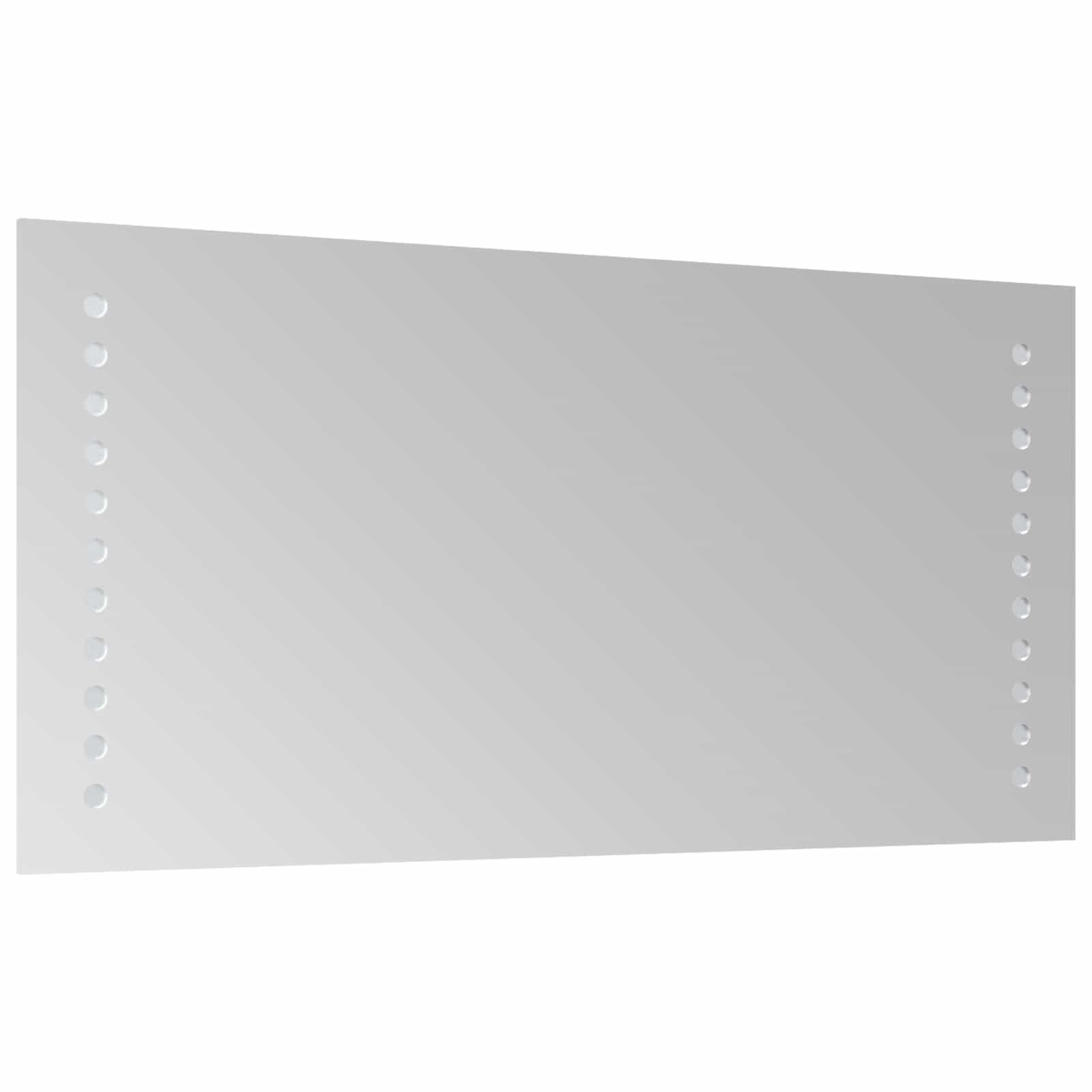 LED vonios veidrodis Skaidrus 40 x 20 cm grūdintas stiklas