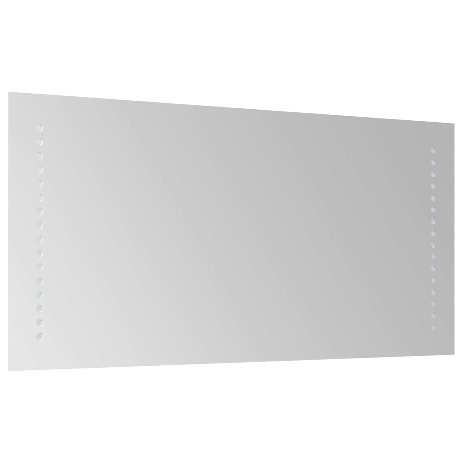 LED vonios veidrodis Skaidrus 60 x 30 cm grūdintas stiklas