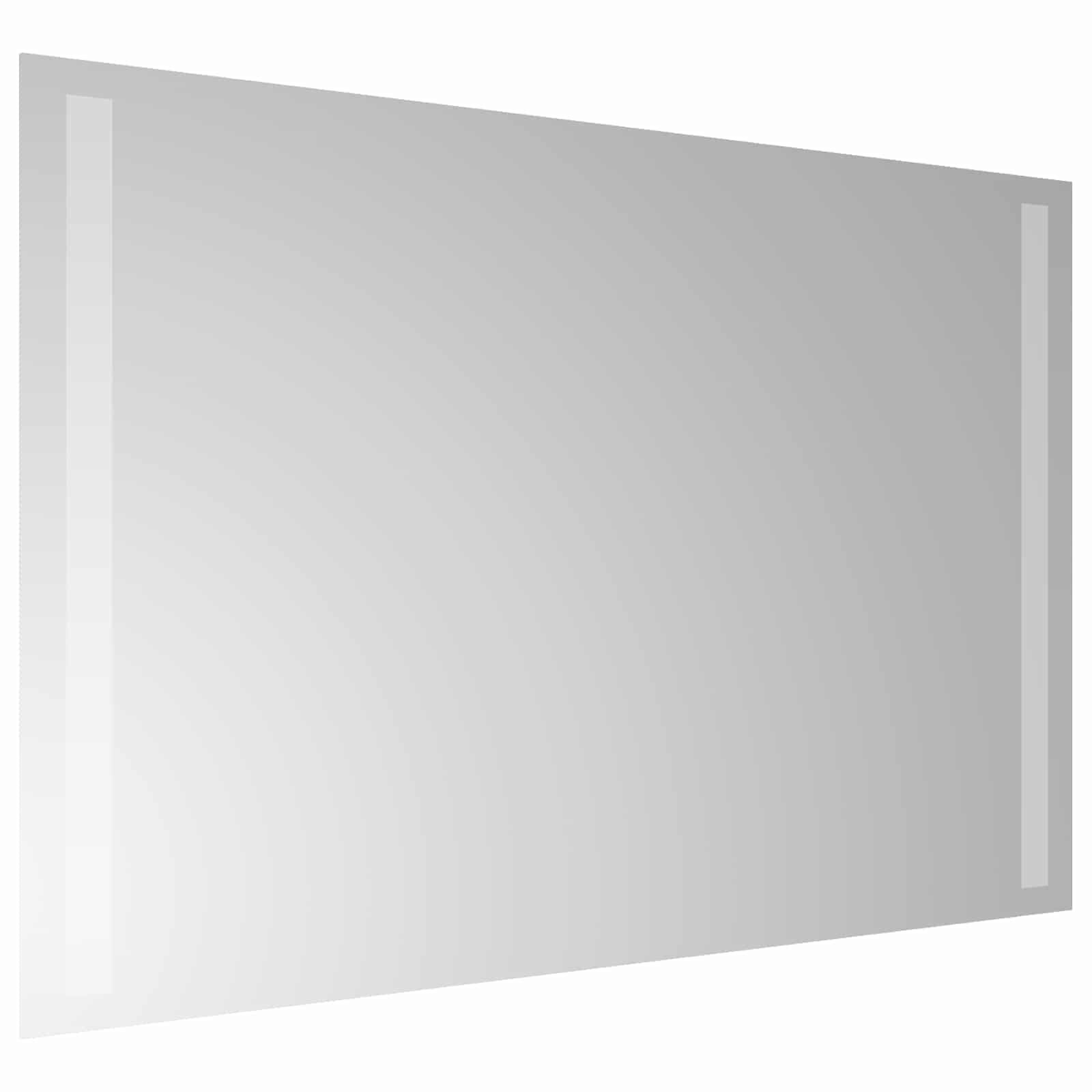 LED vonios veidrodis Skaidrus 60 x 40 cm grūdintas stiklas