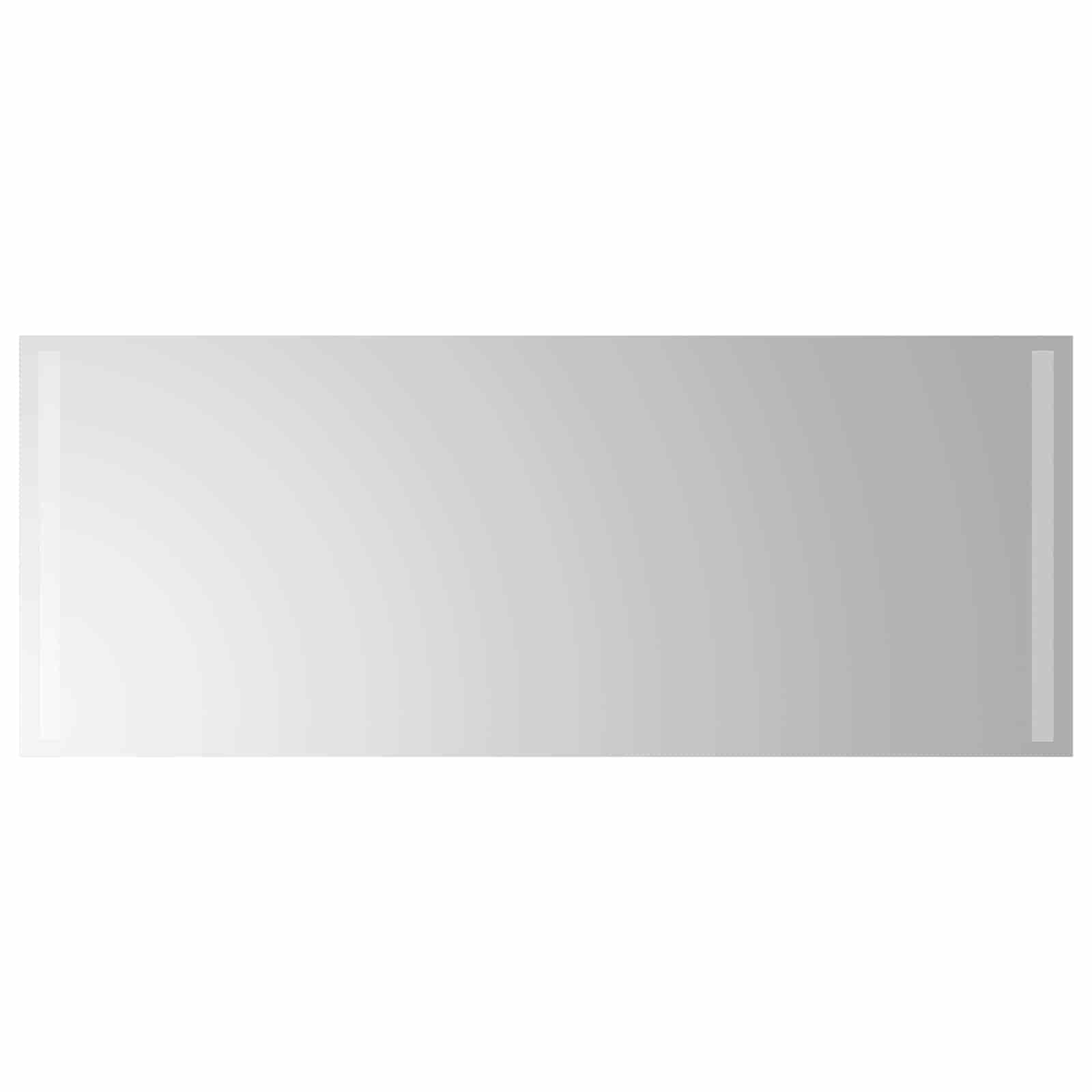 LED vonios veidrodis Skaidrus 100 x 40 cm grūdintas stiklas
