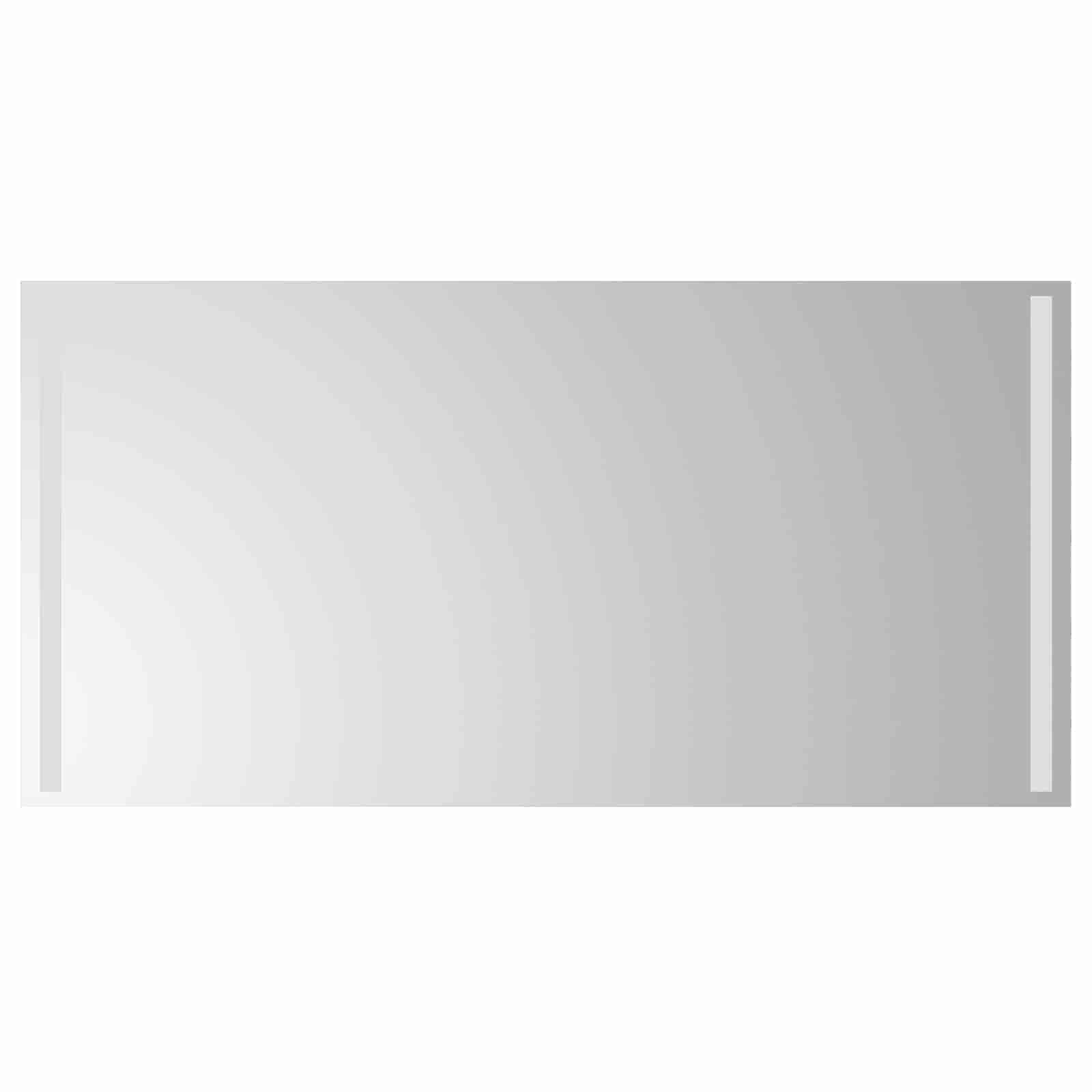 LED vonios veidrodis Skaidrus 100 x 50 cm grūdintas stiklas